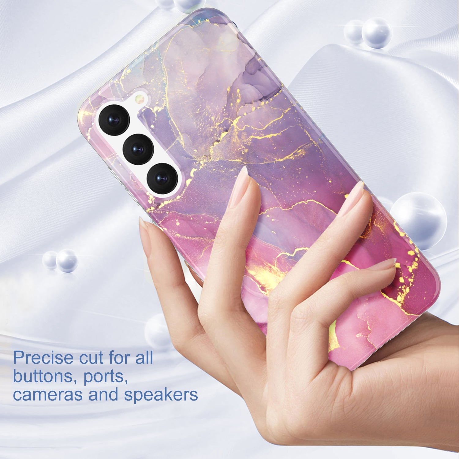 For Samsung Galaxy S23 GW18 IMD Marble Pattern Phone Case PC TPU Phone Cover For Samsung Galaxy S23 GW18 IMD Marble Pattern Phone Case PC TPU Phone Cover